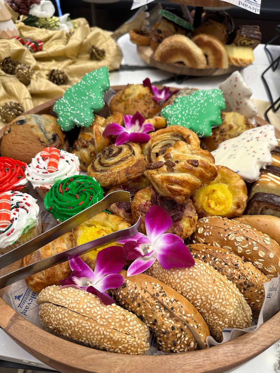 Assorted Bagels, Pastries & Muffins