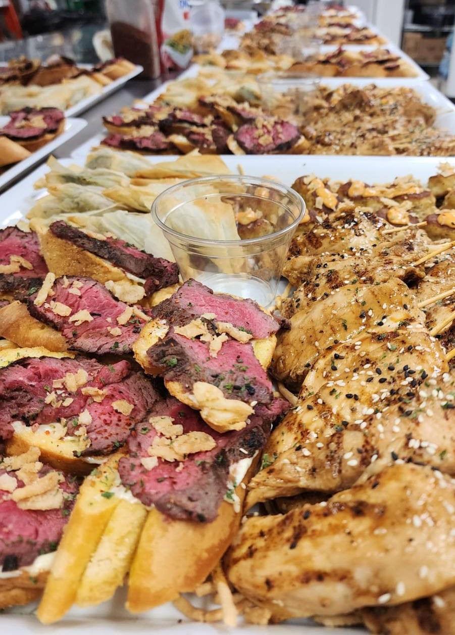 Beef Medallion Crostini